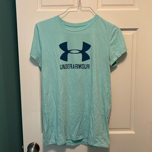 Under Armour Loose Heatgear Aqua T Shirt